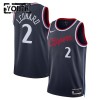 NBA Børn Trøje Los Angeles Clippers Kawhi Leonard 2024-25 Nike Icon Edition Navy Swingman